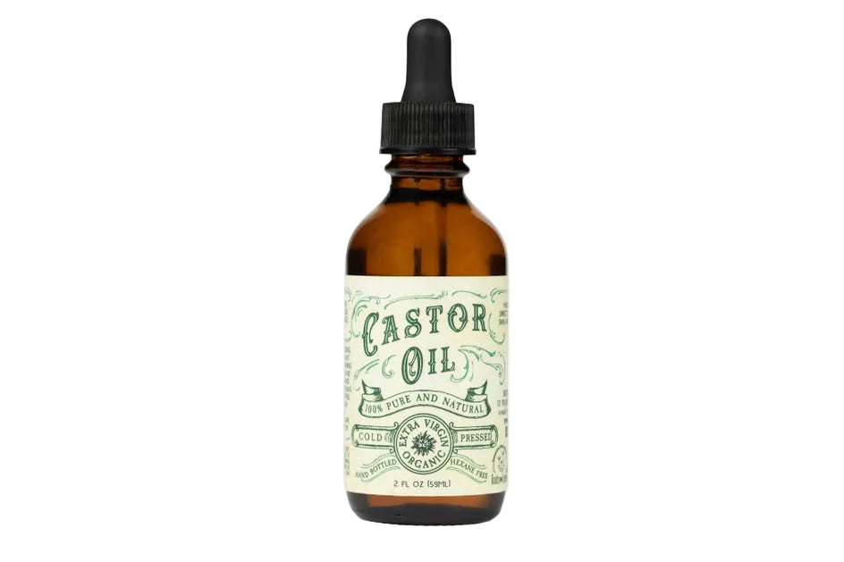Organic Cold Pressed Castor Oil- Hexane Free USA Bottled
