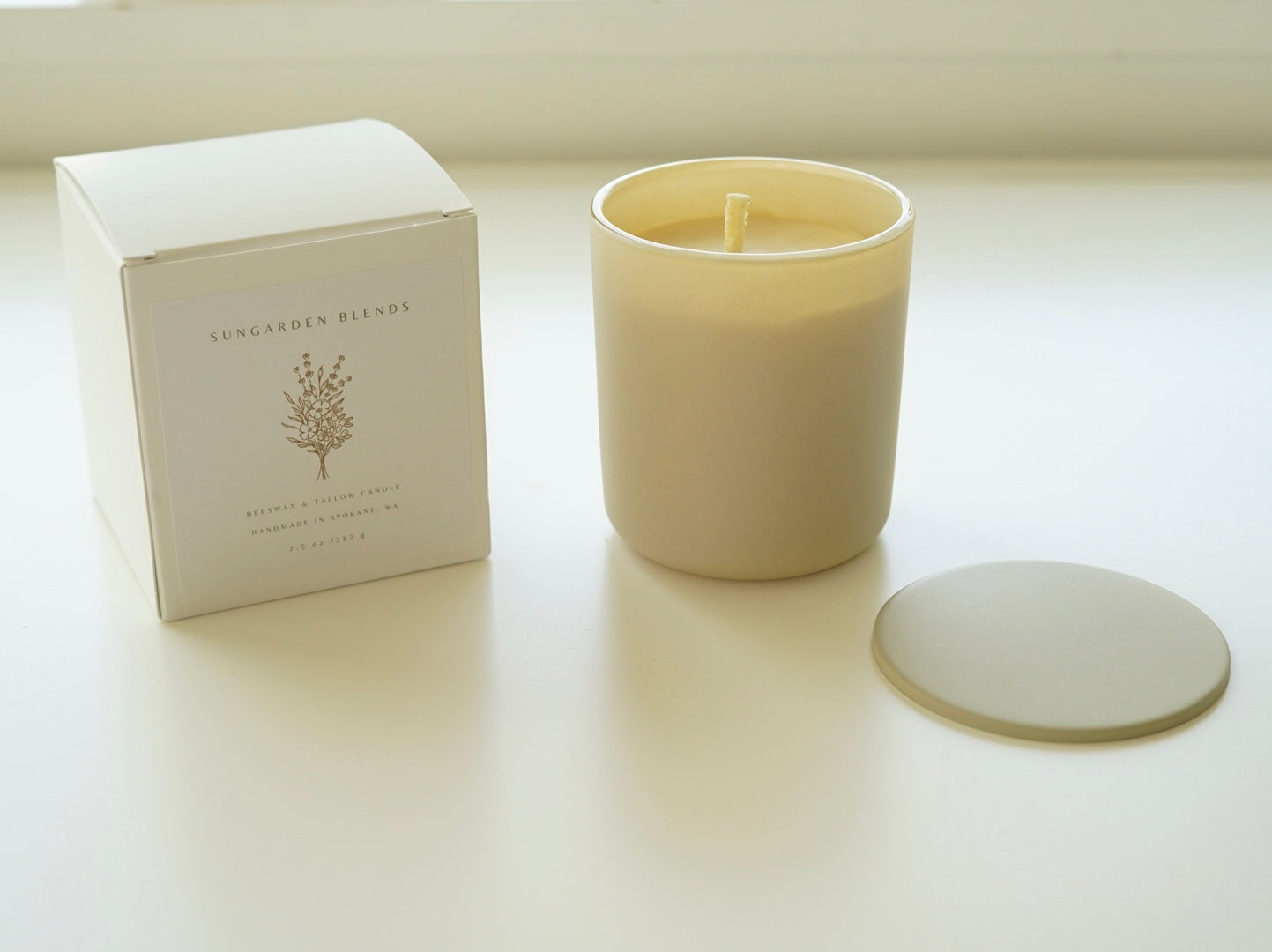 Beeswax & Tallow Candle