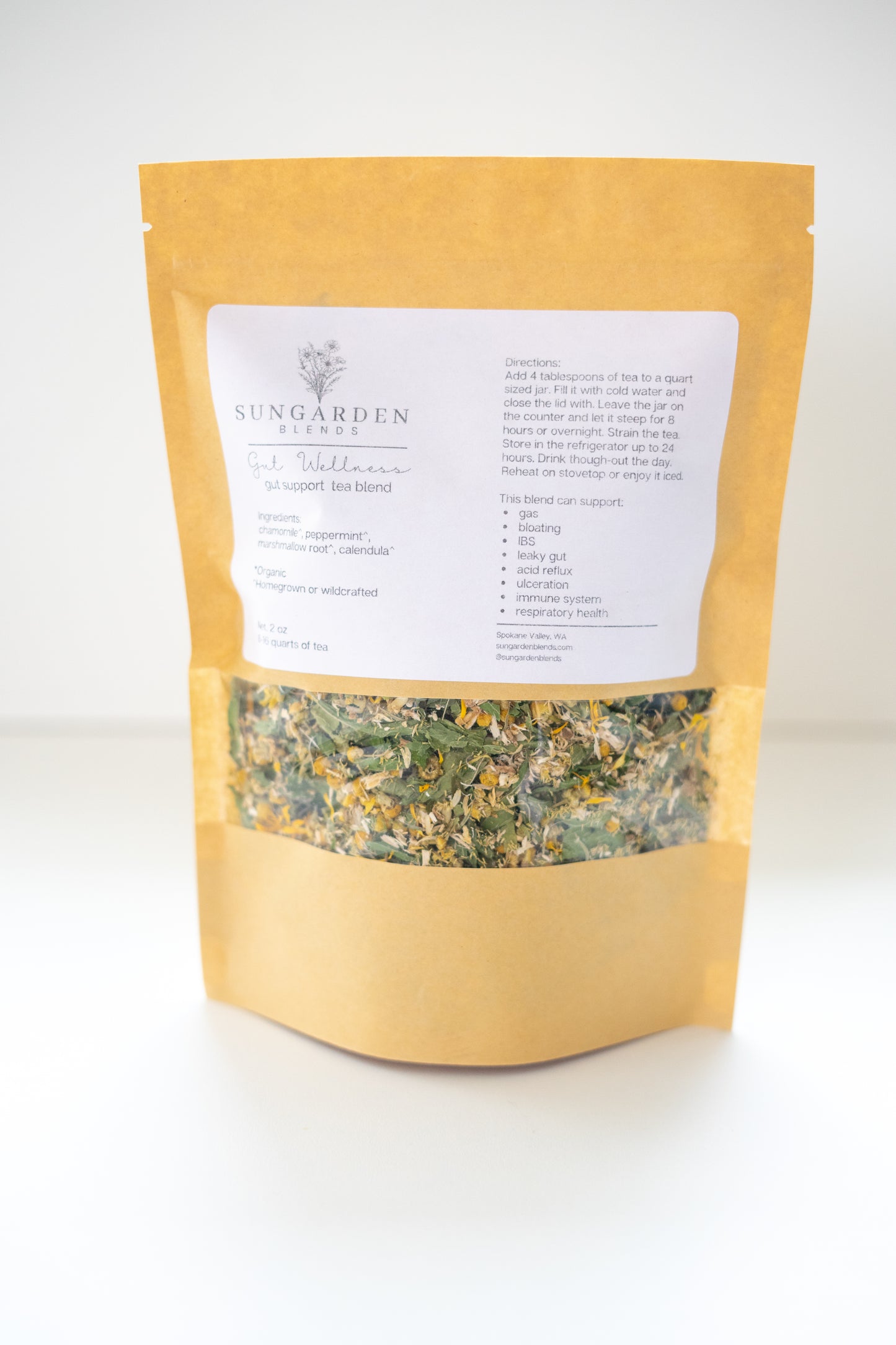 Gut Wellness: Gut Support Herbal Tea Blend