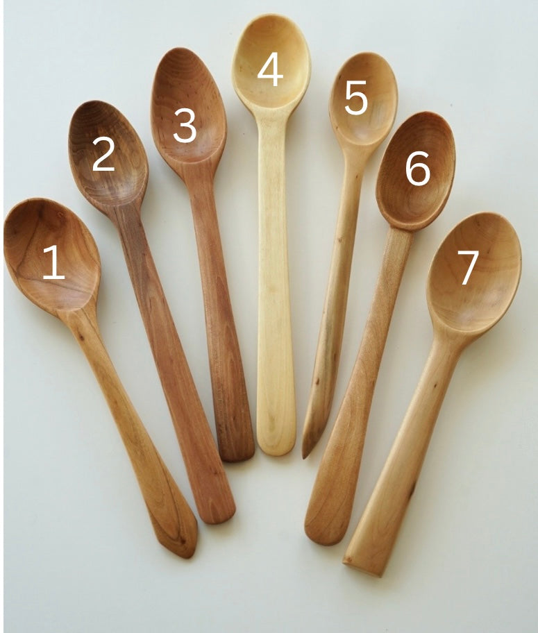 Hand-Carved Wooden Spoons